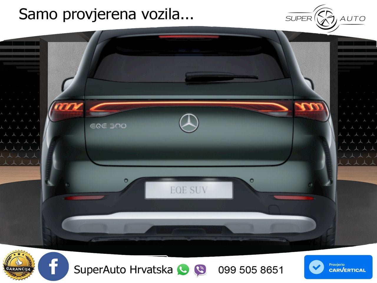 Mercedes EQE SUV 300 100 kWh (245 KS) ACC+HEAD+4xGR SJED+360+PANO