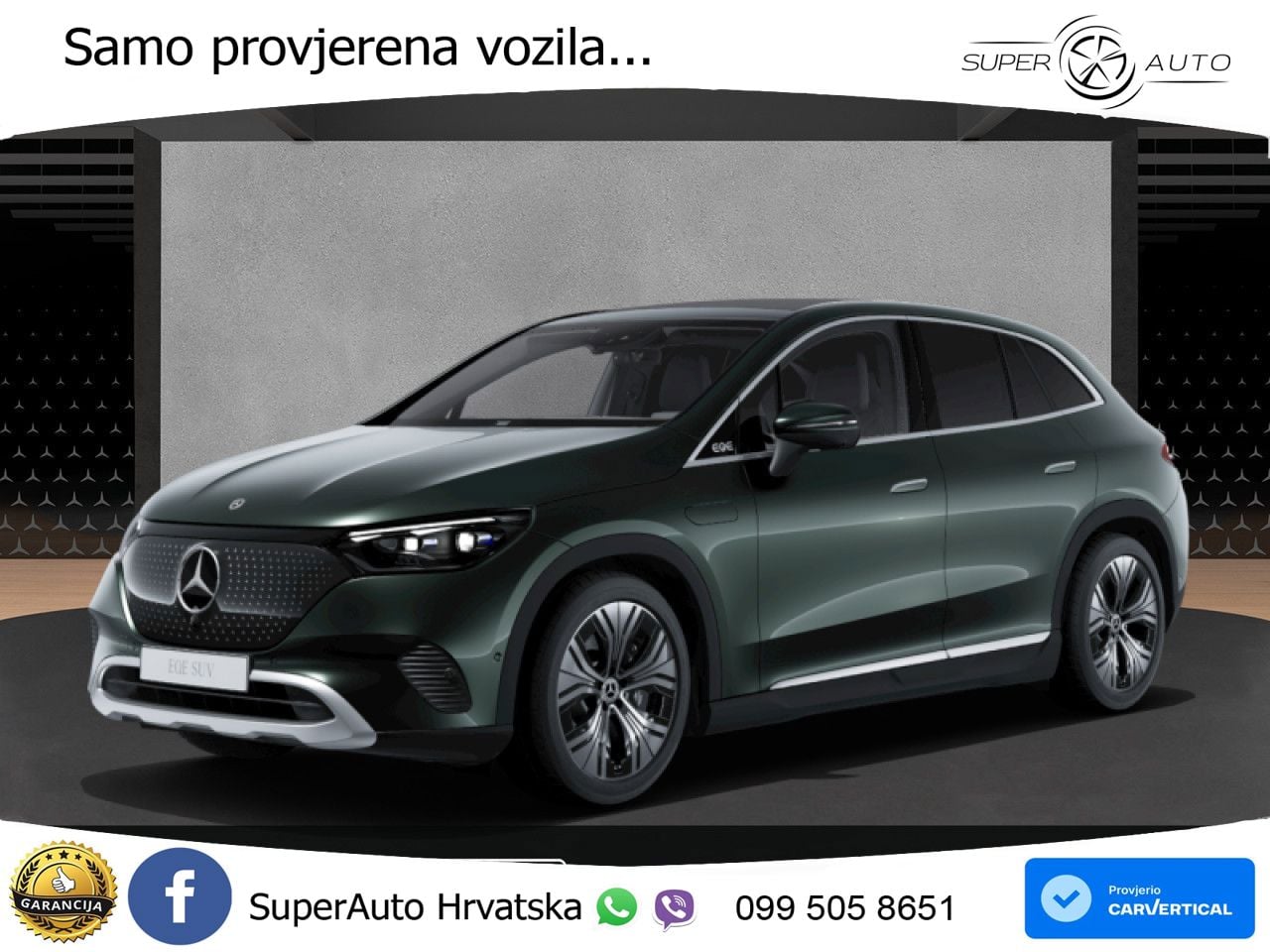 Mercedes EQE SUV 300 100 kWh (245 KS) ACC+HEAD+4xGR SJED+360+PANO