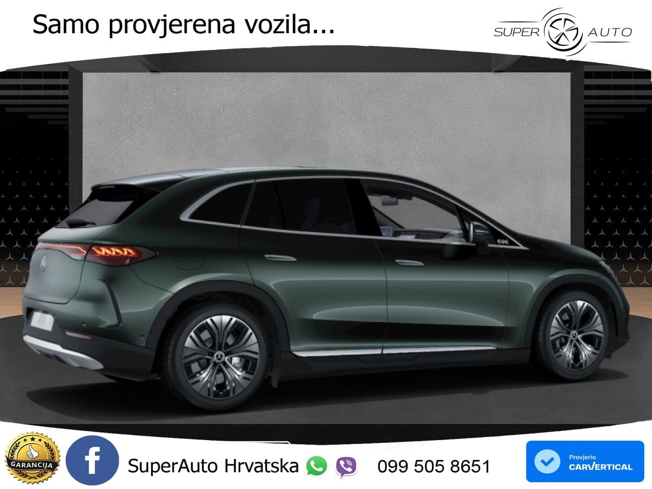Mercedes EQE SUV 300 100 kWh (245 KS) ACC+HEAD+4xGR SJED+360+PANO