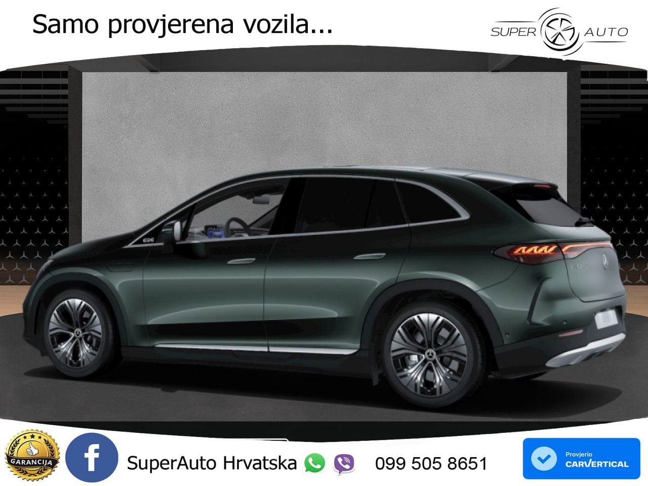Mercedes EQE SUV 300 100 kWh (245 KS) ACC+HEAD+4xGR SJED+360+PANO