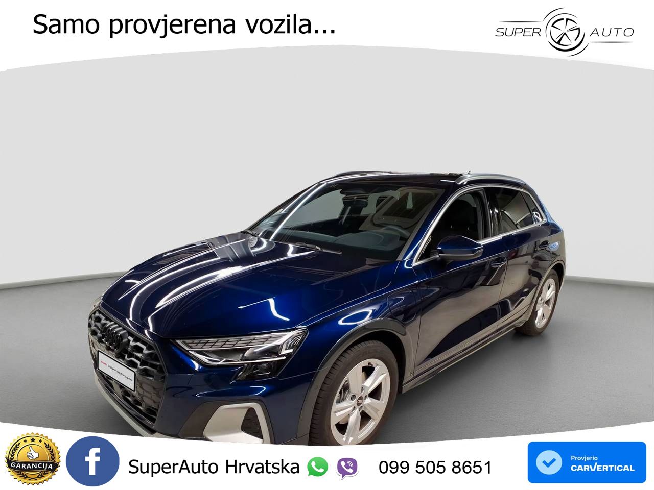 Audi A3 allstreet 40 TFSIe (204 KS) S tronic LED+GR SJED+ACC