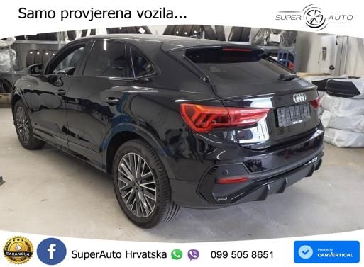 Audi Q3 Sportback 45 TFSI (245 KS) quattro S tronic S line LED+GR SJED+ACC