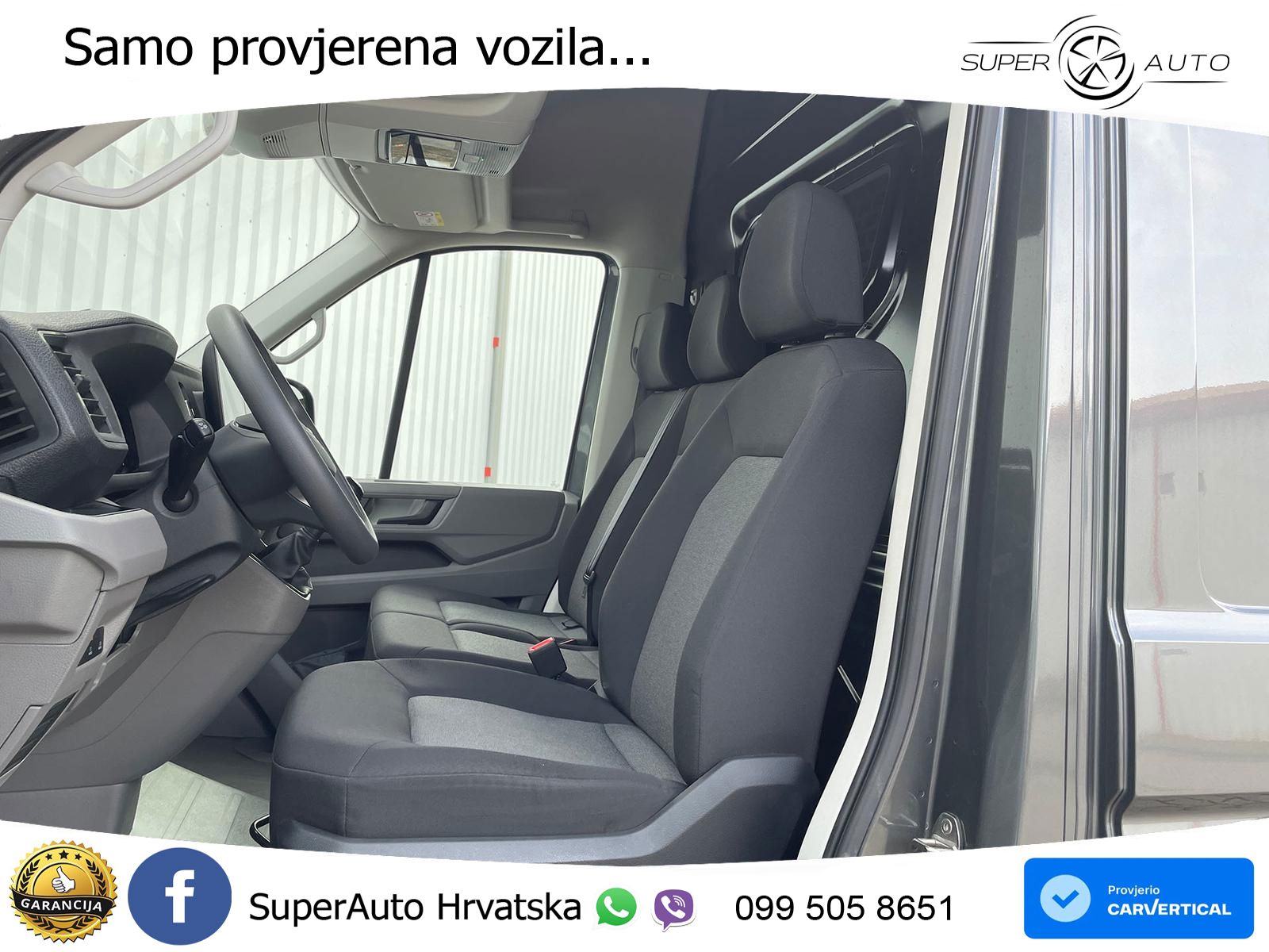 Volkswagen Crafter Kasten 35 L4H3 DAB AHK oh.Schäden 5J.Gar 177 KS