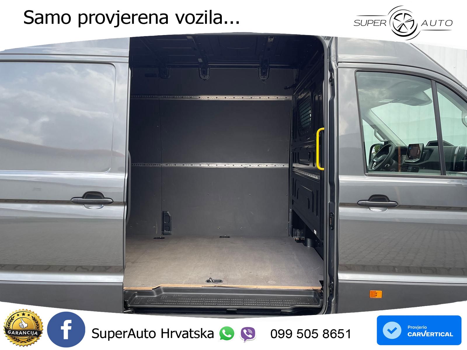 Volkswagen Crafter Kasten 35 L4H3 DAB AHK oh.Schäden 5J.Gar 177 KS