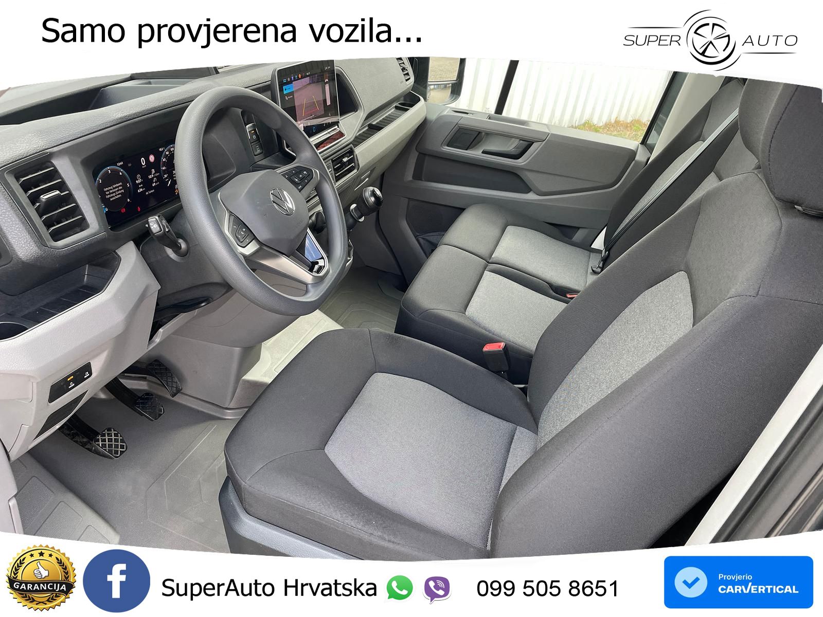 Volkswagen Crafter Kasten 35 L4H3 DAB AHK oh.Schäden 5J.Gar 177 KS