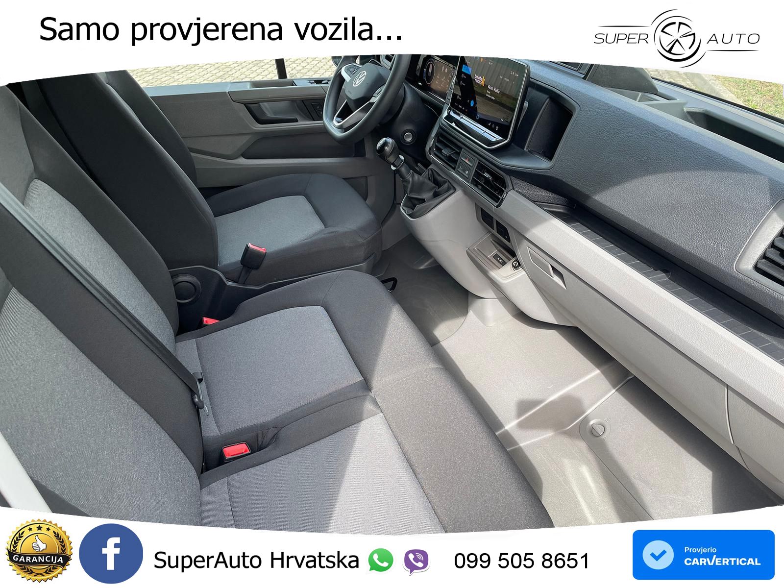 Volkswagen Crafter Kasten 35 L4H3 DAB AHK oh.Schäden 5J.Gar 177 KS