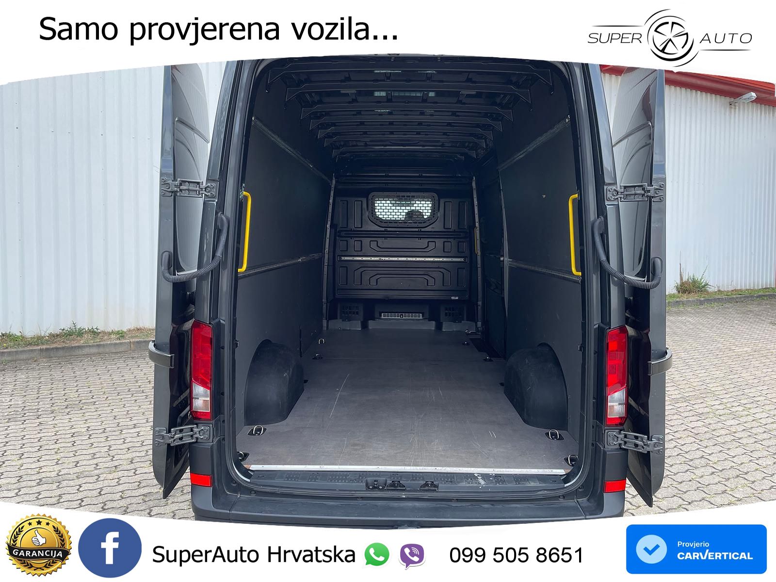 Volkswagen Crafter Kasten 35 L4H3 DAB AHK oh.Schäden 5J.Gar 177 KS