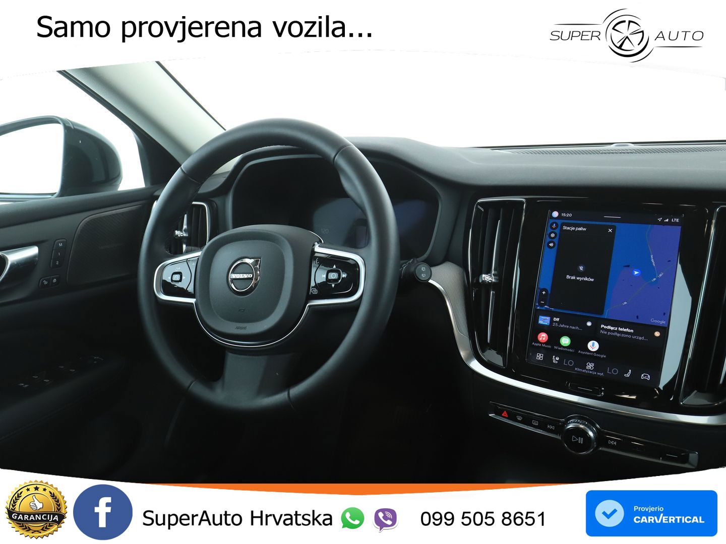 Volvo V60 2.0 B4 Benzin DCT LED+GR SJED+ACC