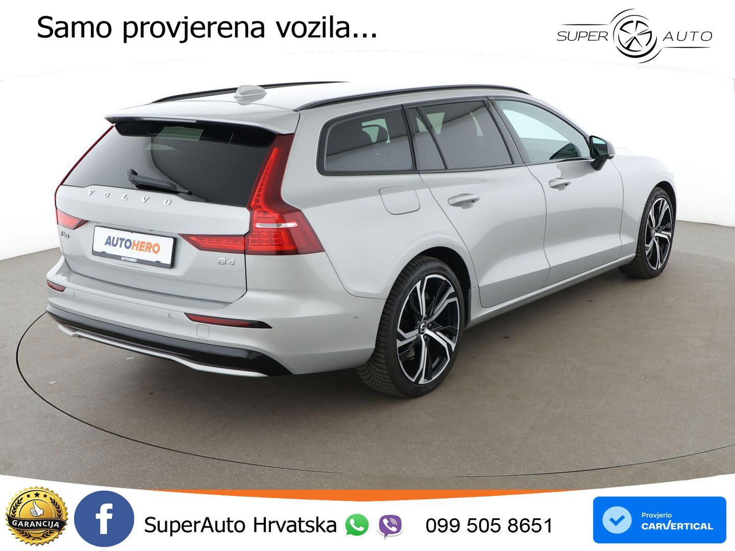 Volvo V60 2.0 B4 Benzin DCT LED+GR SJED+ACC