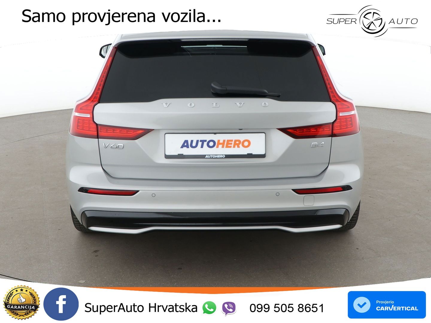 Volvo V60 2.0 B4 Benzin DCT LED+GR SJED+ACC