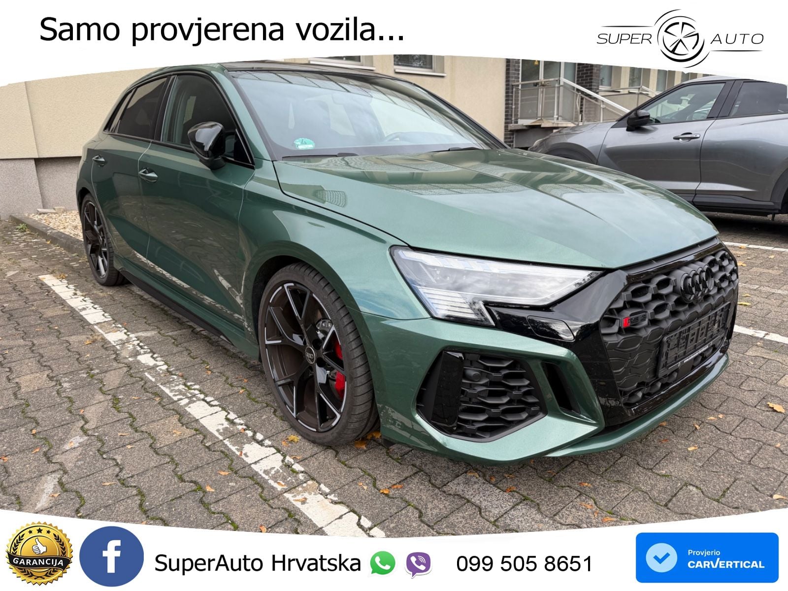 Audi RS3 Sportback 2.5 TFSI (400 KS) quattro S tronic LED+GR SJED+ACC
