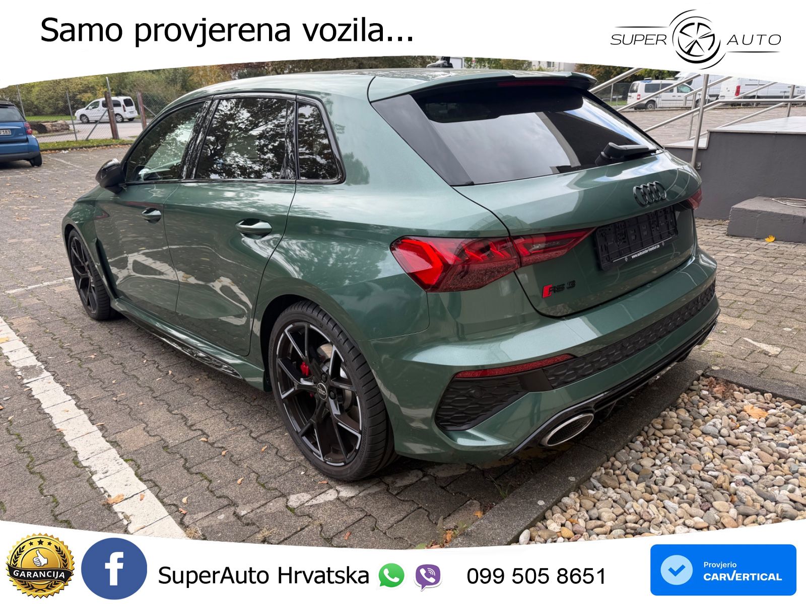 Audi RS3 Sportback 2.5 TFSI (400 KS) quattro S tronic LED+GR SJED+ACC