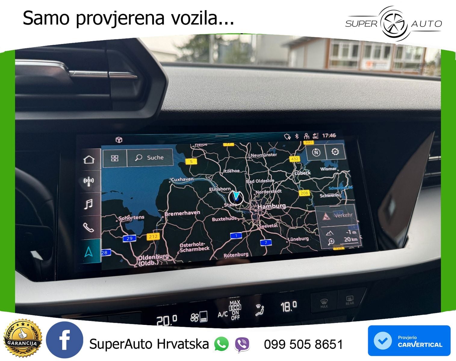 Audi A3 40 TFSIe (204 KS) S tronic LED+GR SJED+ACC