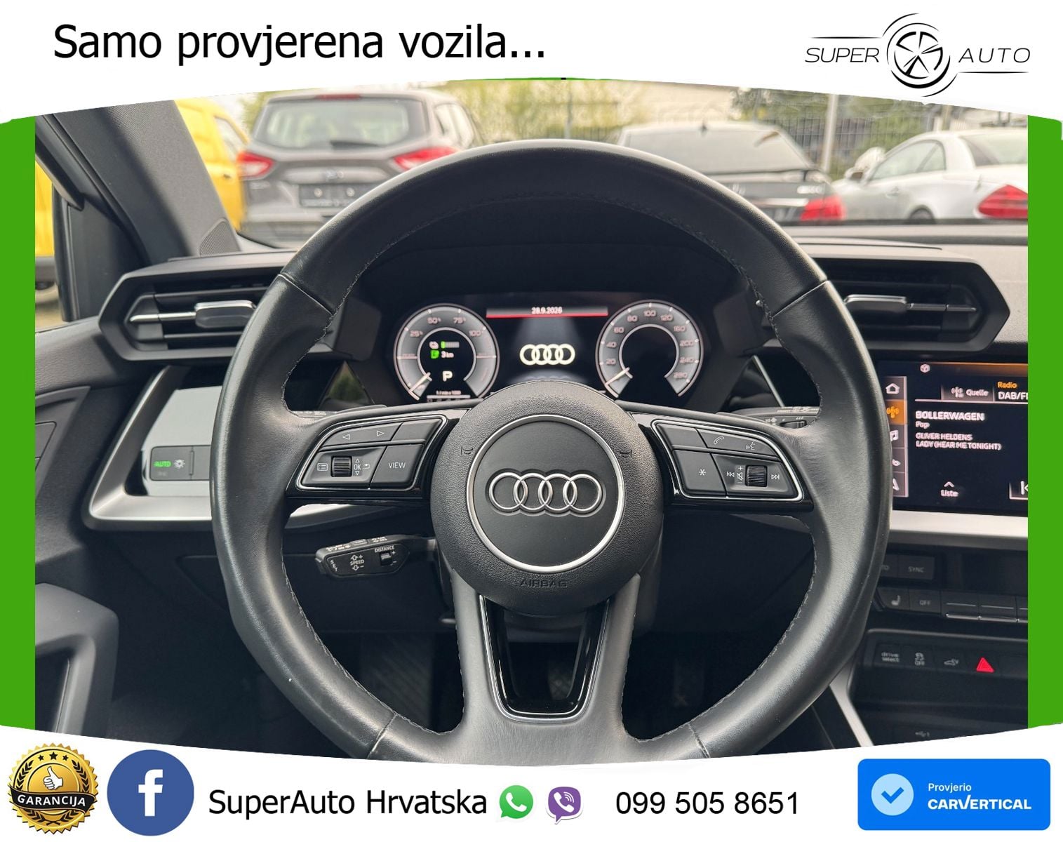 Audi A3 40 TFSIe (204 KS) S tronic LED+GR SJED+ACC