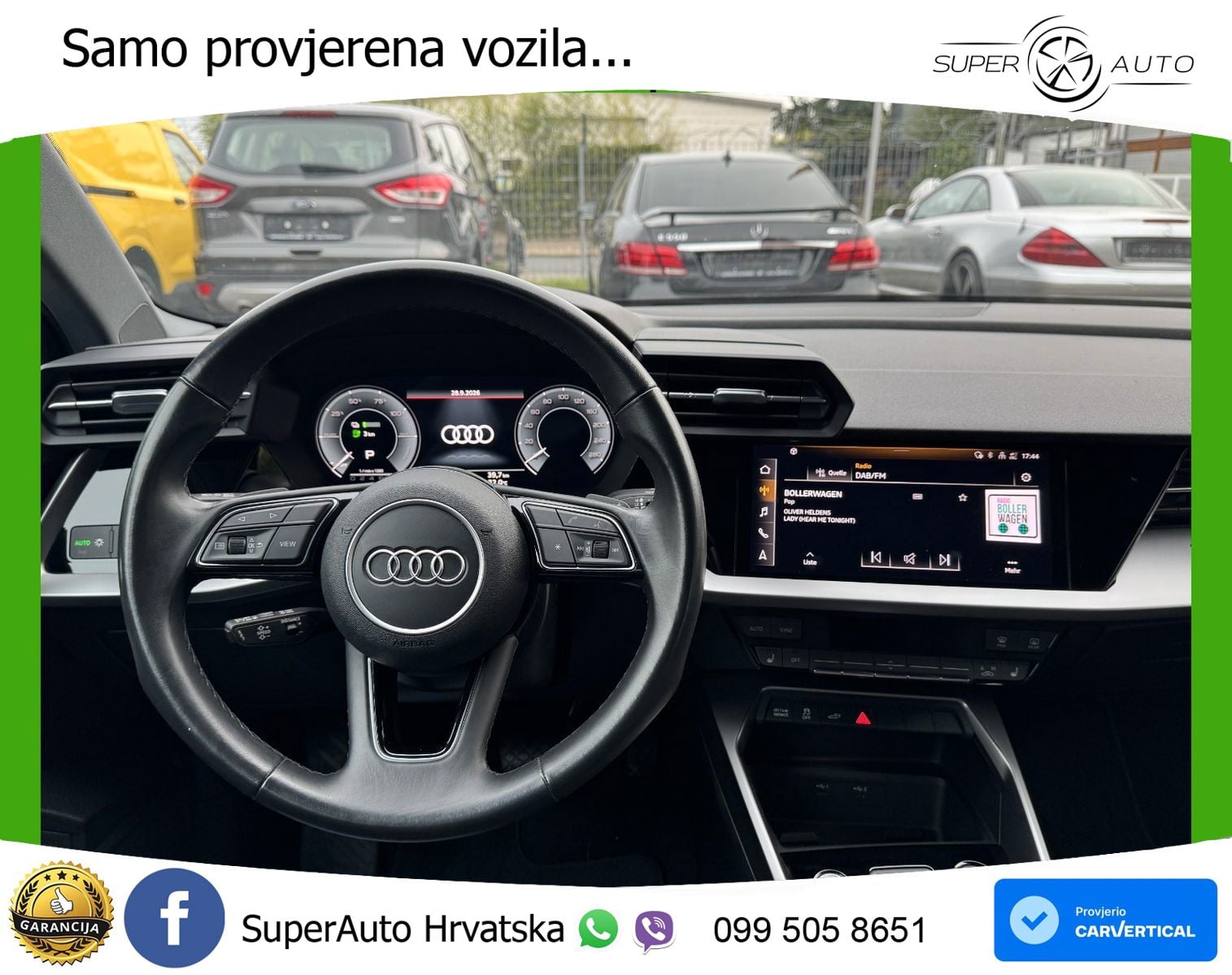 Audi A3 40 TFSIe (204 KS) S tronic LED+GR SJED+ACC