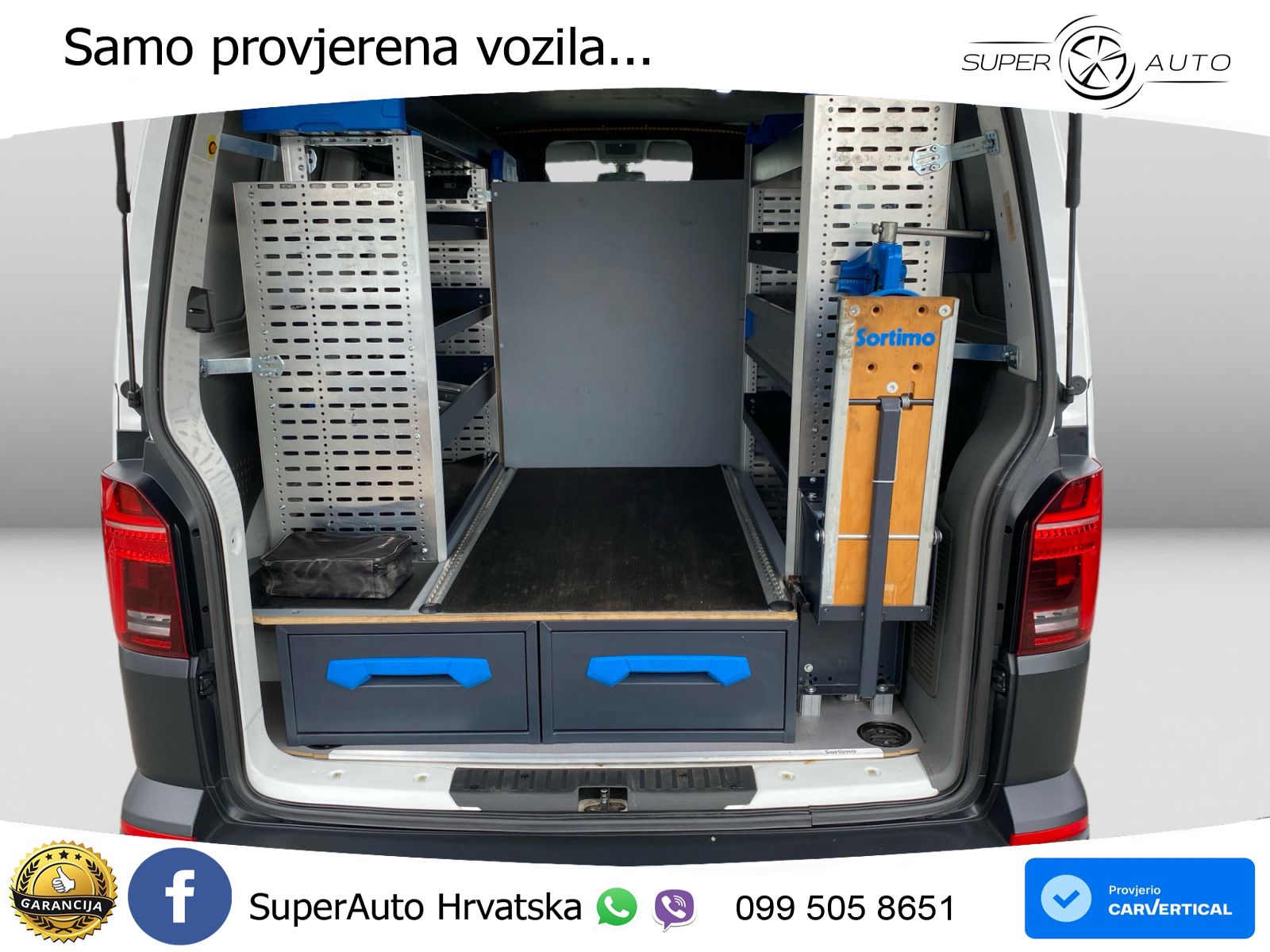 Volkswagen T6.1 Transporter LED ACC Standheizung Werkstatte 150 KS