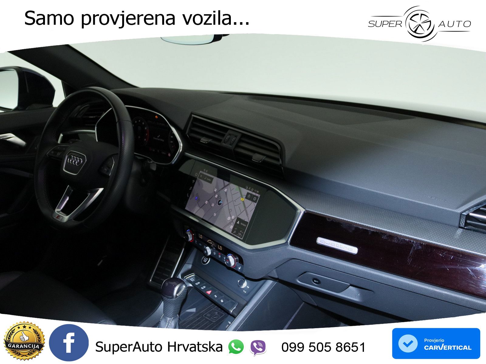 Audi Q3 II Sportback 40 TFSI (190 KS) quattro S tronic S line MATRIX+GR SJED+KAM