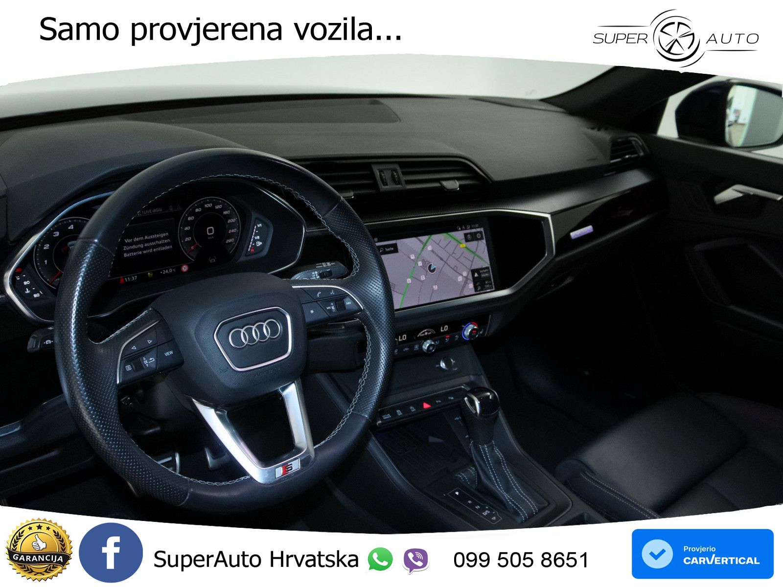 Audi Q3 II Sportback 40 TFSI (190 KS) quattro S tronic S line MATRIX+GR SJED+KAM