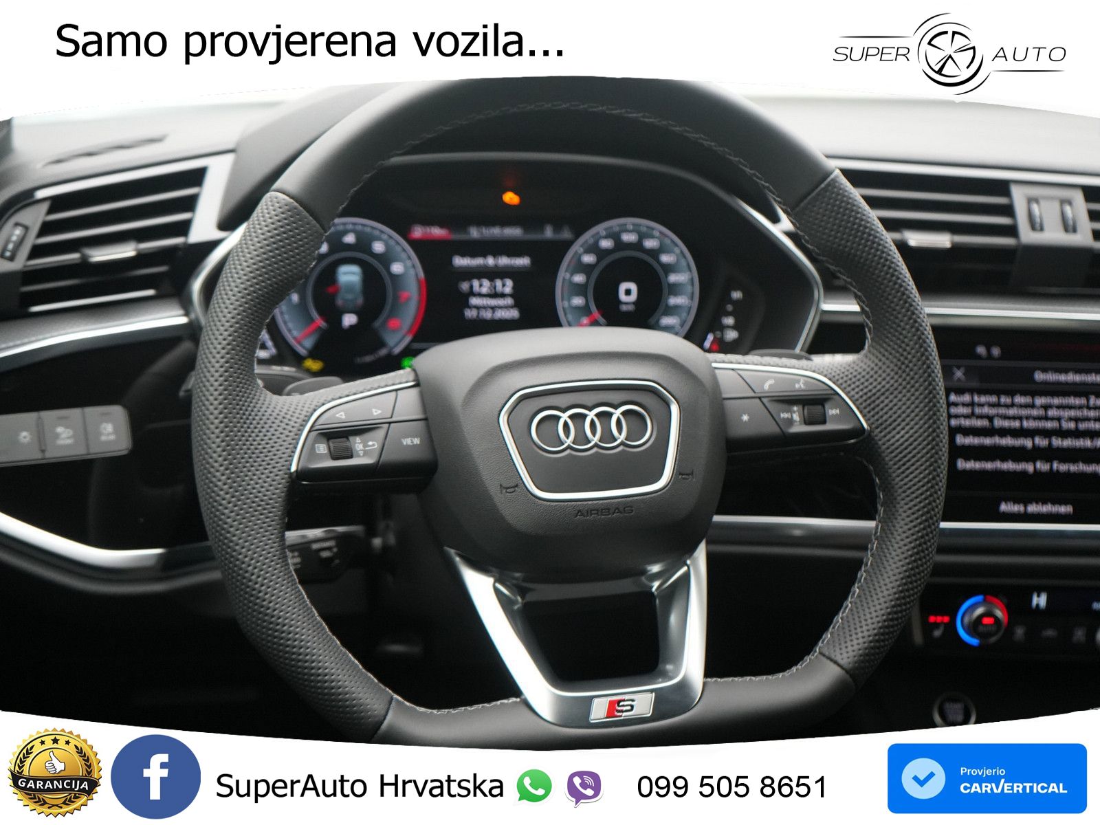 Audi Q3 1.5 TFSI (150 KS) S tronic S line LED+GR SJED+ACC