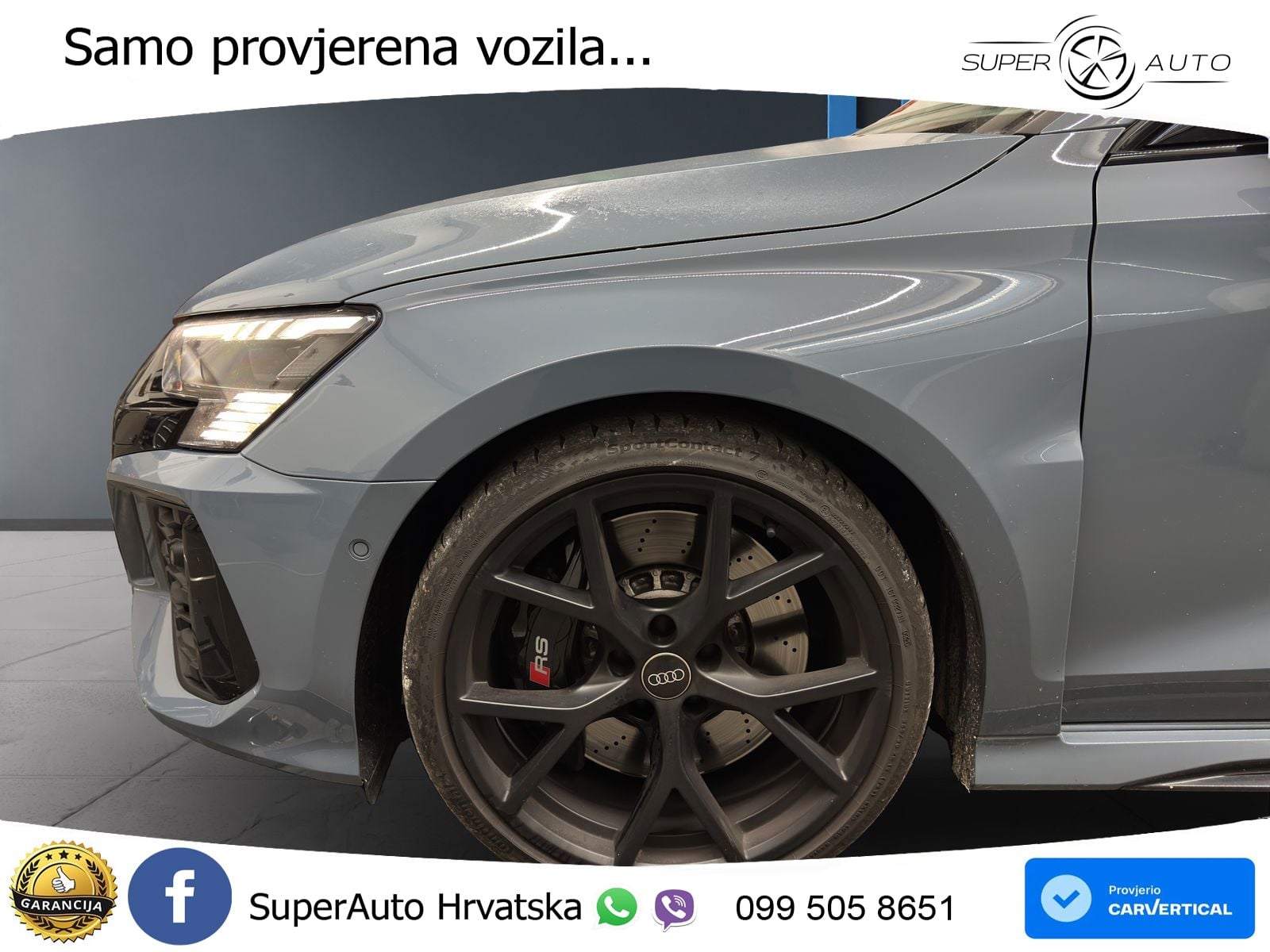 Audi RS3 Sedan 2.5 TFSI (400 KS) quattro S tronic MATRIX+GR SJED+KAM