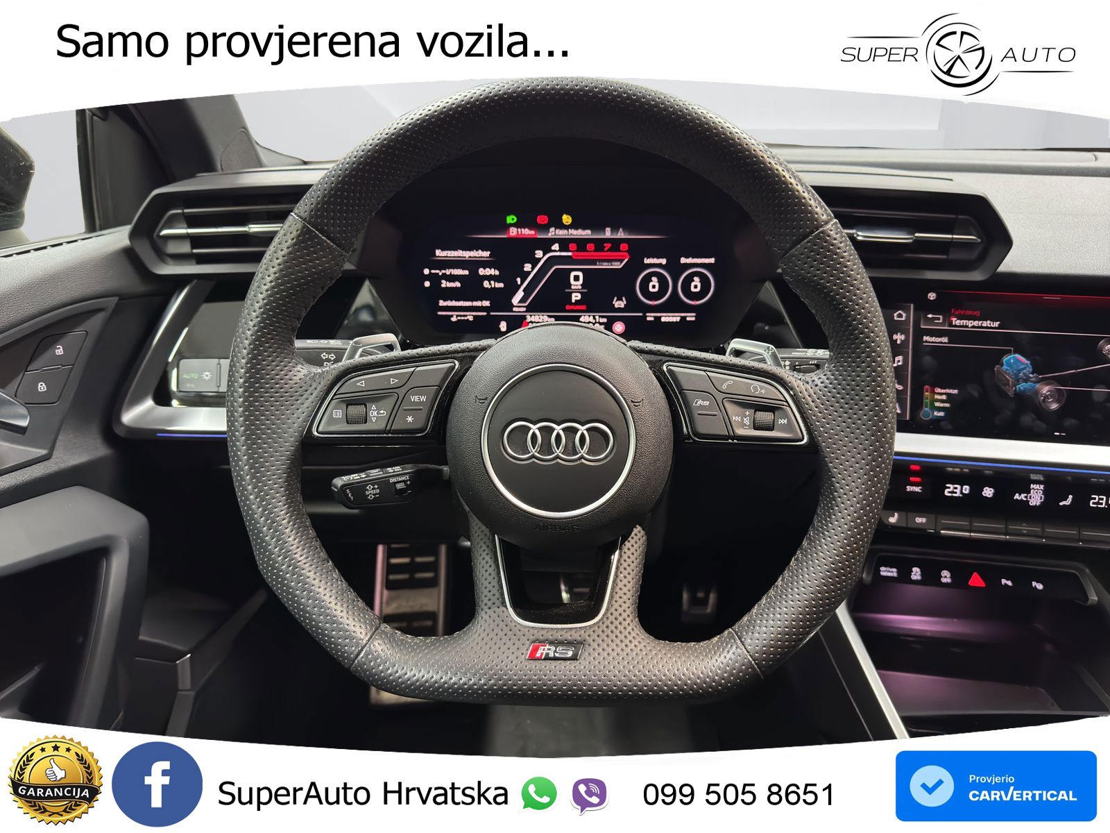 Audi RS3 Sedan 2.5 TFSI (400 KS) quattro S tronic MATRIX+GR SJED+KAM