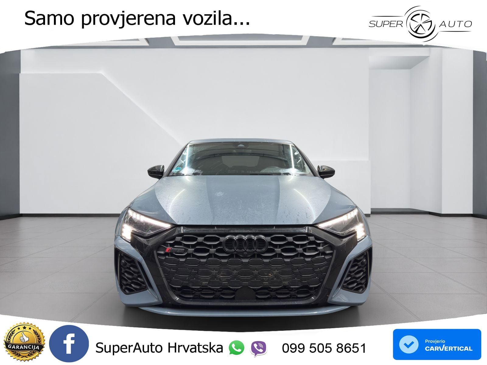 Audi RS3 Sedan 2.5 TFSI (400 KS) quattro S tronic MATRIX+GR SJED+KAM