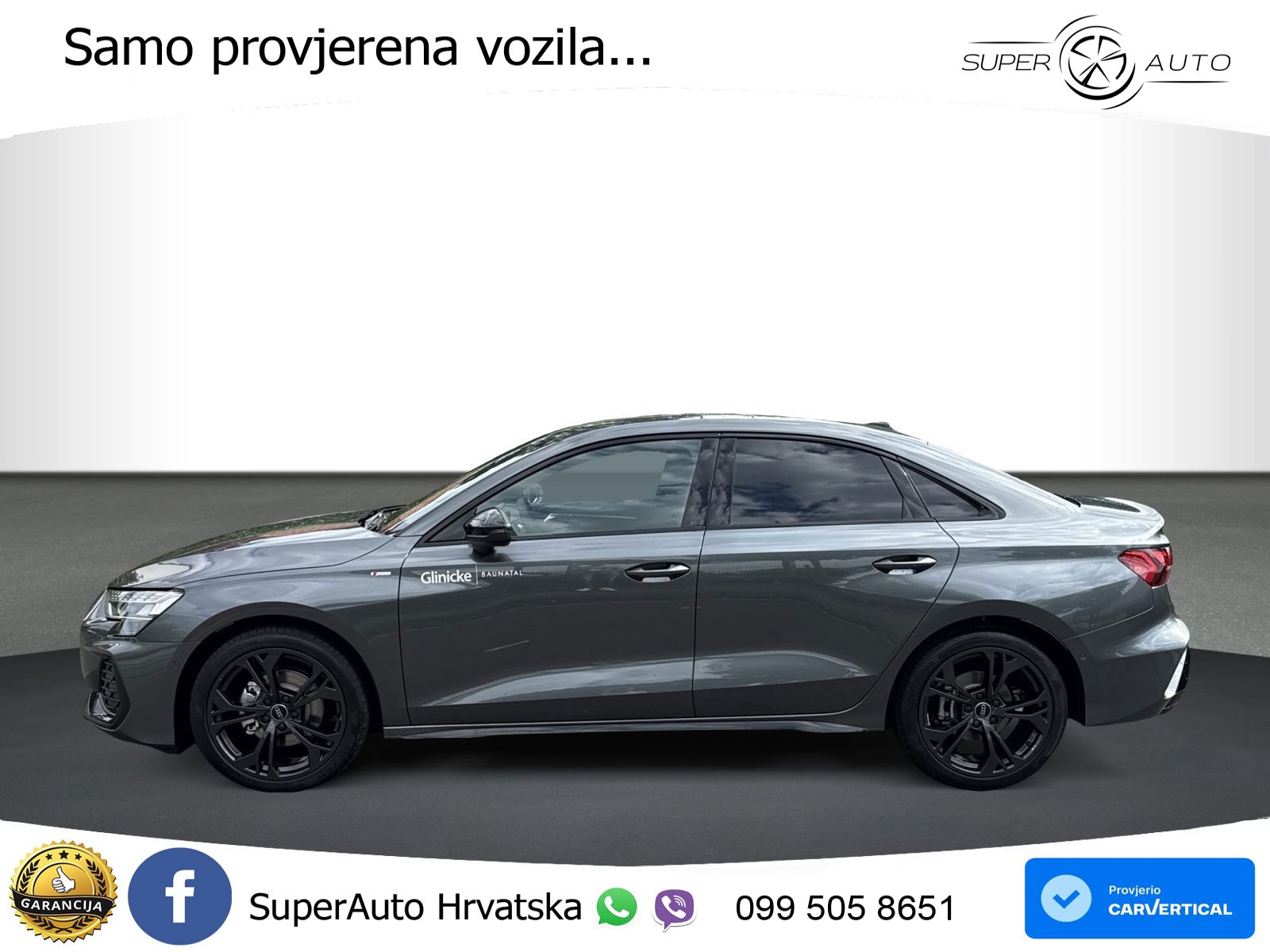 Audi A3 Limuzina 35 TFSI (150 KS) S tronic S line LED+GR SJED+ACC