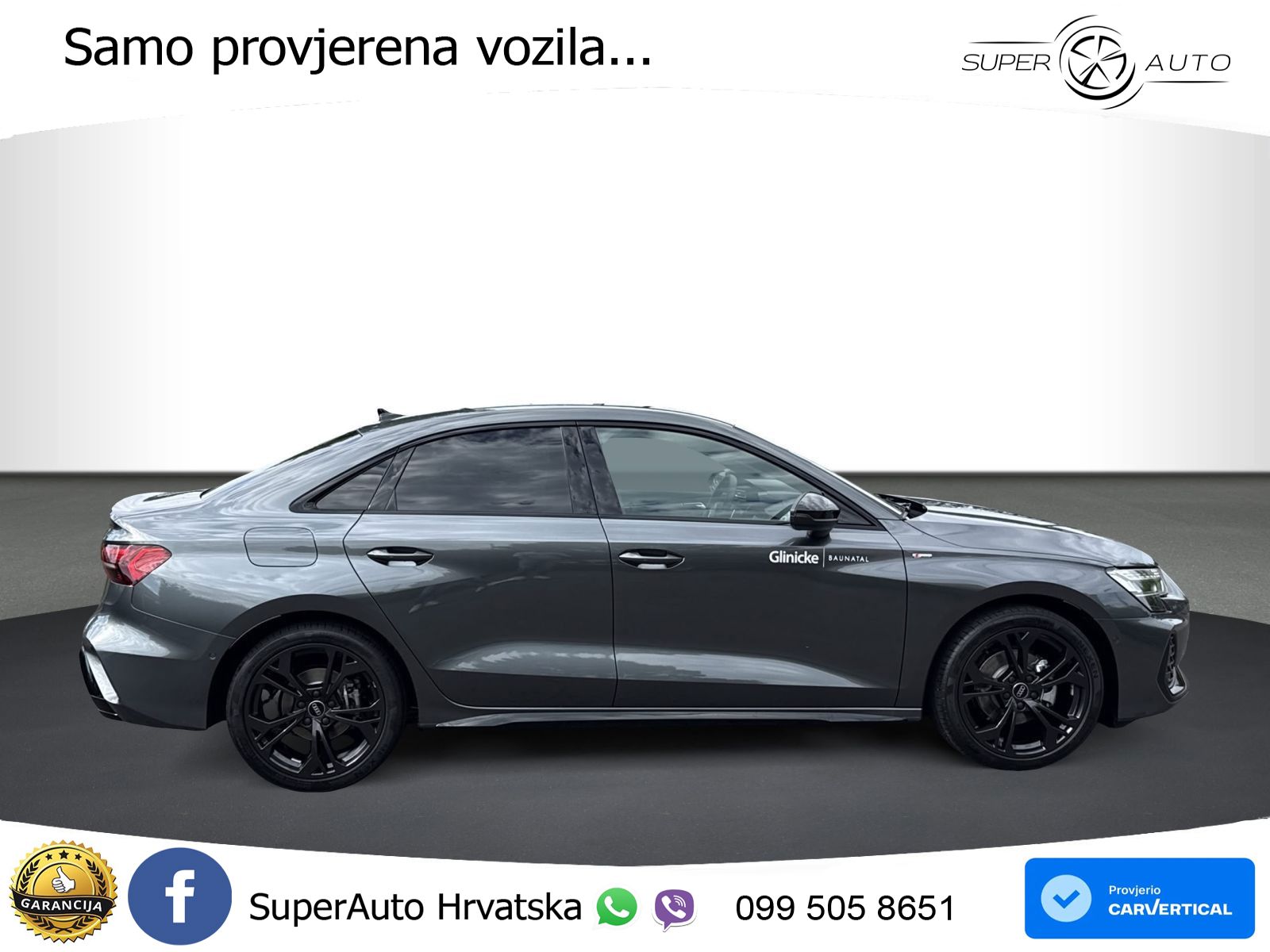 Audi A3 Limuzina 35 TFSI (150 KS) S tronic S line LED+GR SJED+ACC