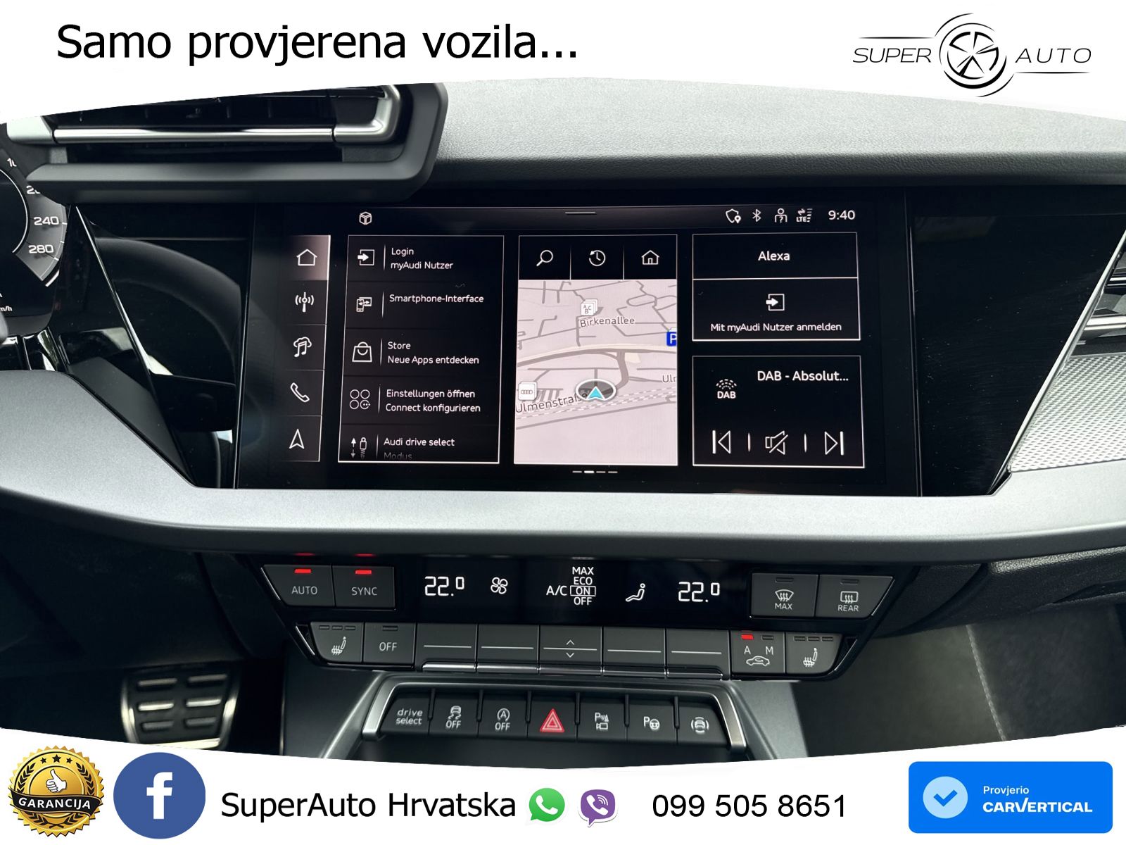 Audi A3 Limuzina 35 TFSI (150 KS) S tronic S line LED+GR SJED+ACC