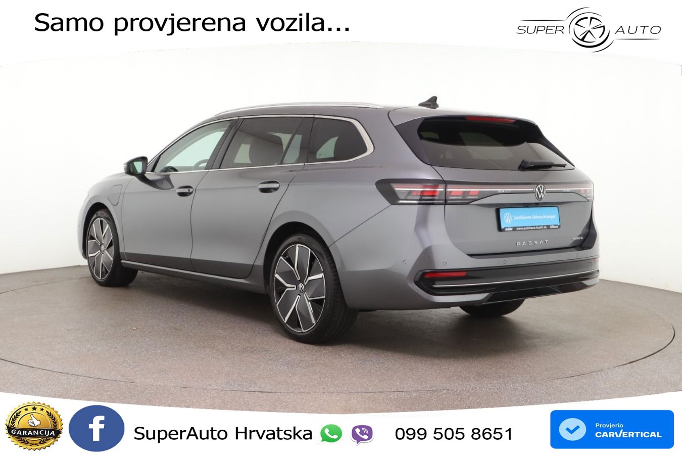 Volkswagen Passat Variant 1.5 TSI (272 KS) eHybrid DSG Elegance LED+GR SJED+ACC