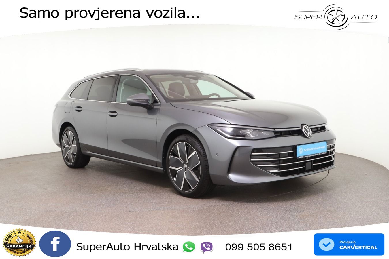 Volkswagen Passat Variant 1.5 TSI (272 KS) eHybrid DSG Elegance LED+GR SJED+ACC