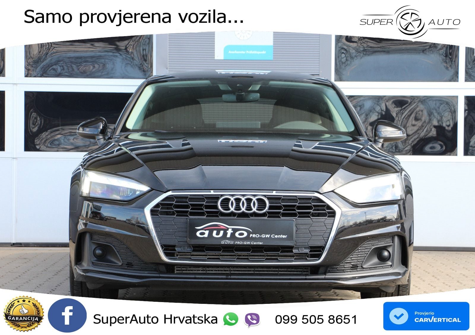 Audi A5 Sportback 40 TFSI (190 KS) S tronic LED+GR SJED+ACC