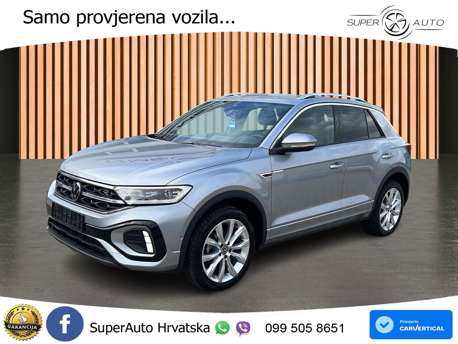 Volkswagen T-Roc 1.5 TSI (150 KS) DSG R-Line LED+GR SJED+ACC