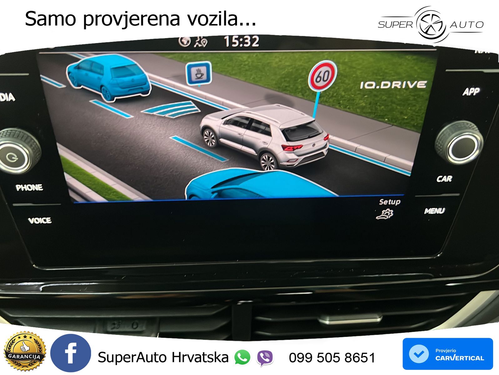 Volkswagen T-Roc 1.5 TSI (150 KS) DSG R-Line LED+GR SJED+ACC