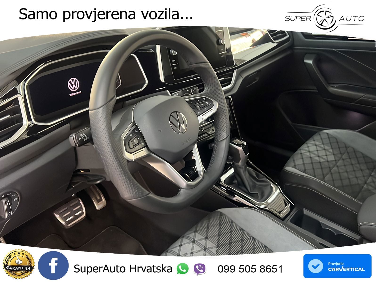 Volkswagen T-Roc 1.5 TSI (150 KS) DSG R-Line LED+GR SJED+ACC