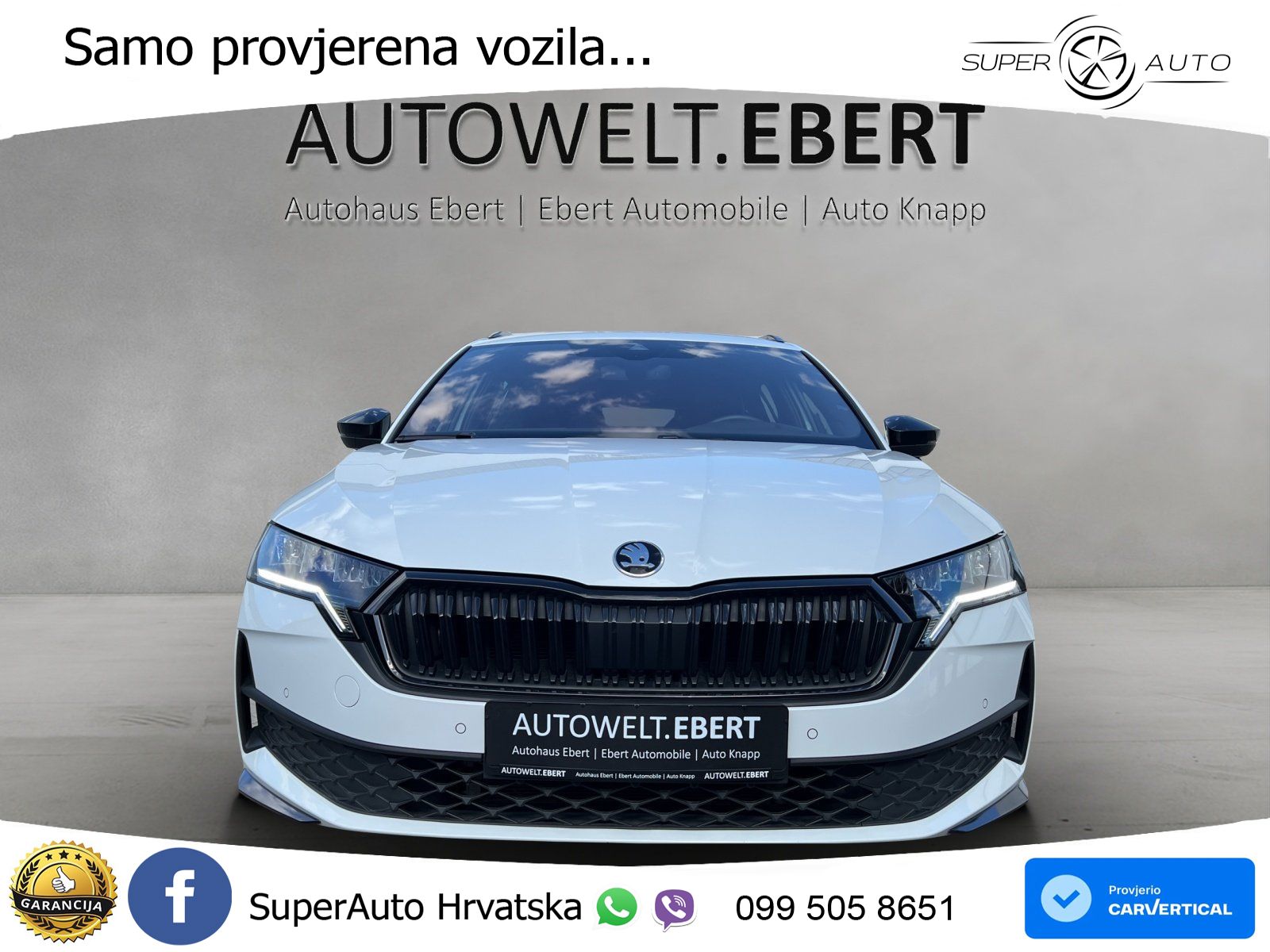 Škoda Octavia Combi 2.0 TDI (150 KS) DSG SportLine LED+GR SJED+ACC