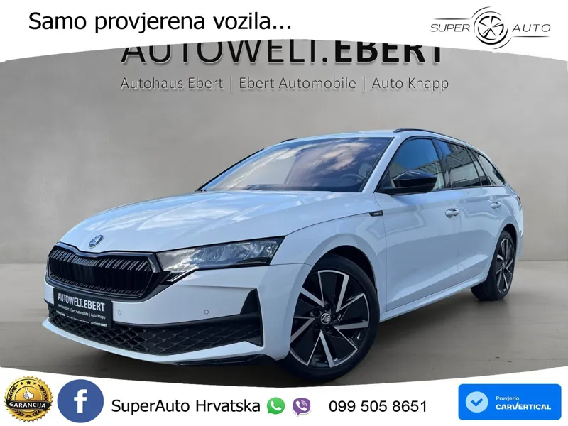 Škoda Octavia Combi 2.0 TDI (150 KS) DSG SportLine LED+GR SJED+ACC