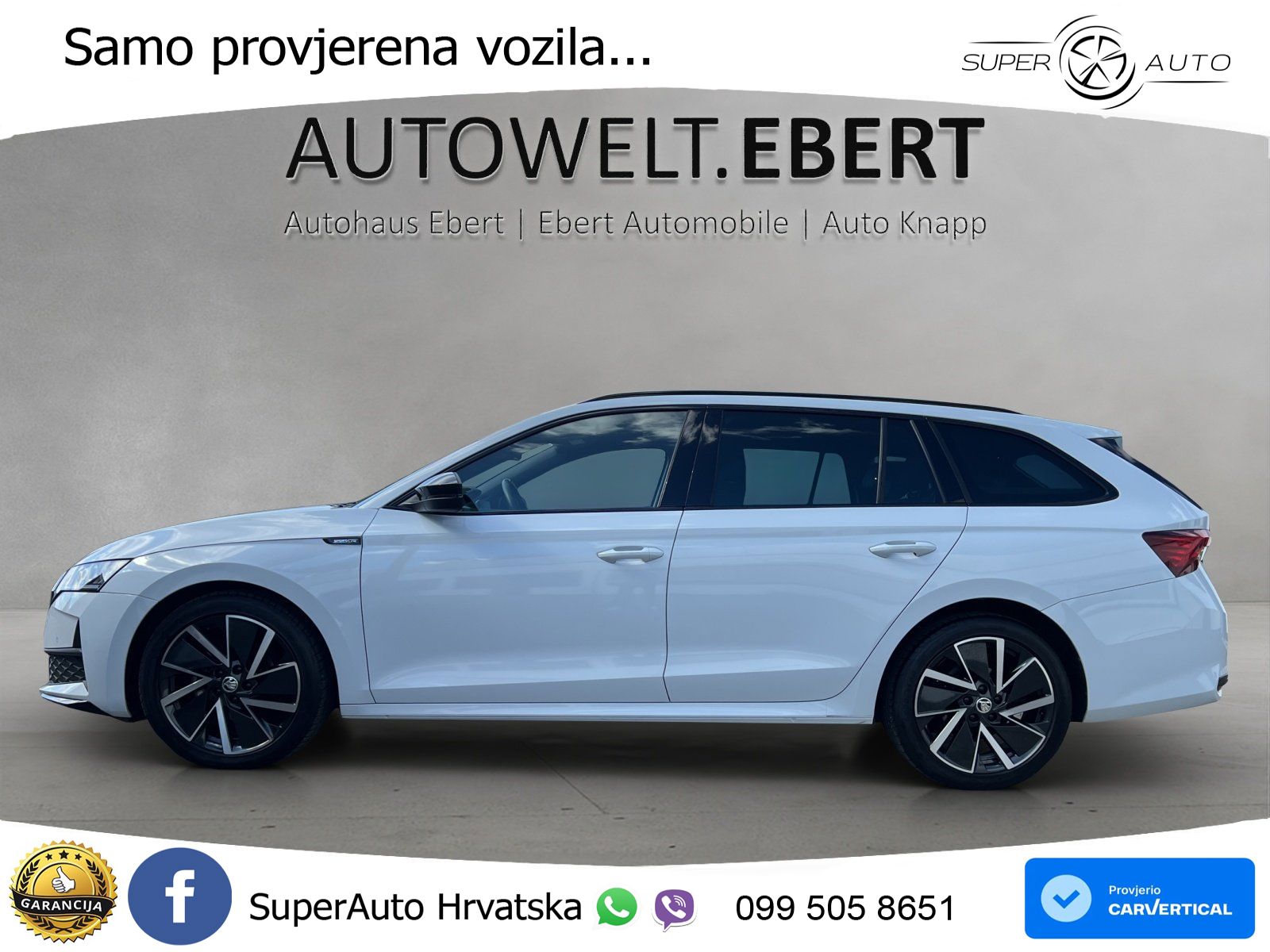 Škoda Octavia Combi 2.0 TDI (150 KS) DSG SportLine LED+GR SJED+ACC