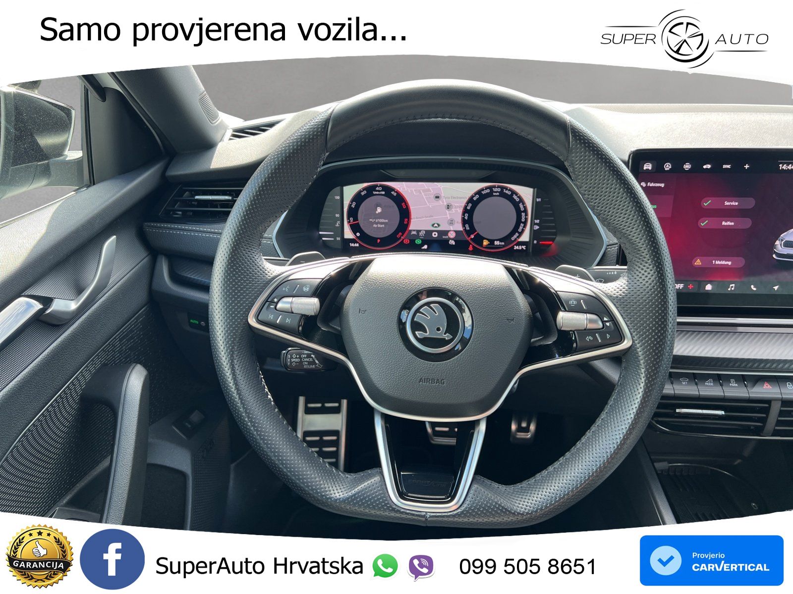 Škoda Octavia Combi 2.0 TDI (150 KS) DSG SportLine LED+GR SJED+ACC