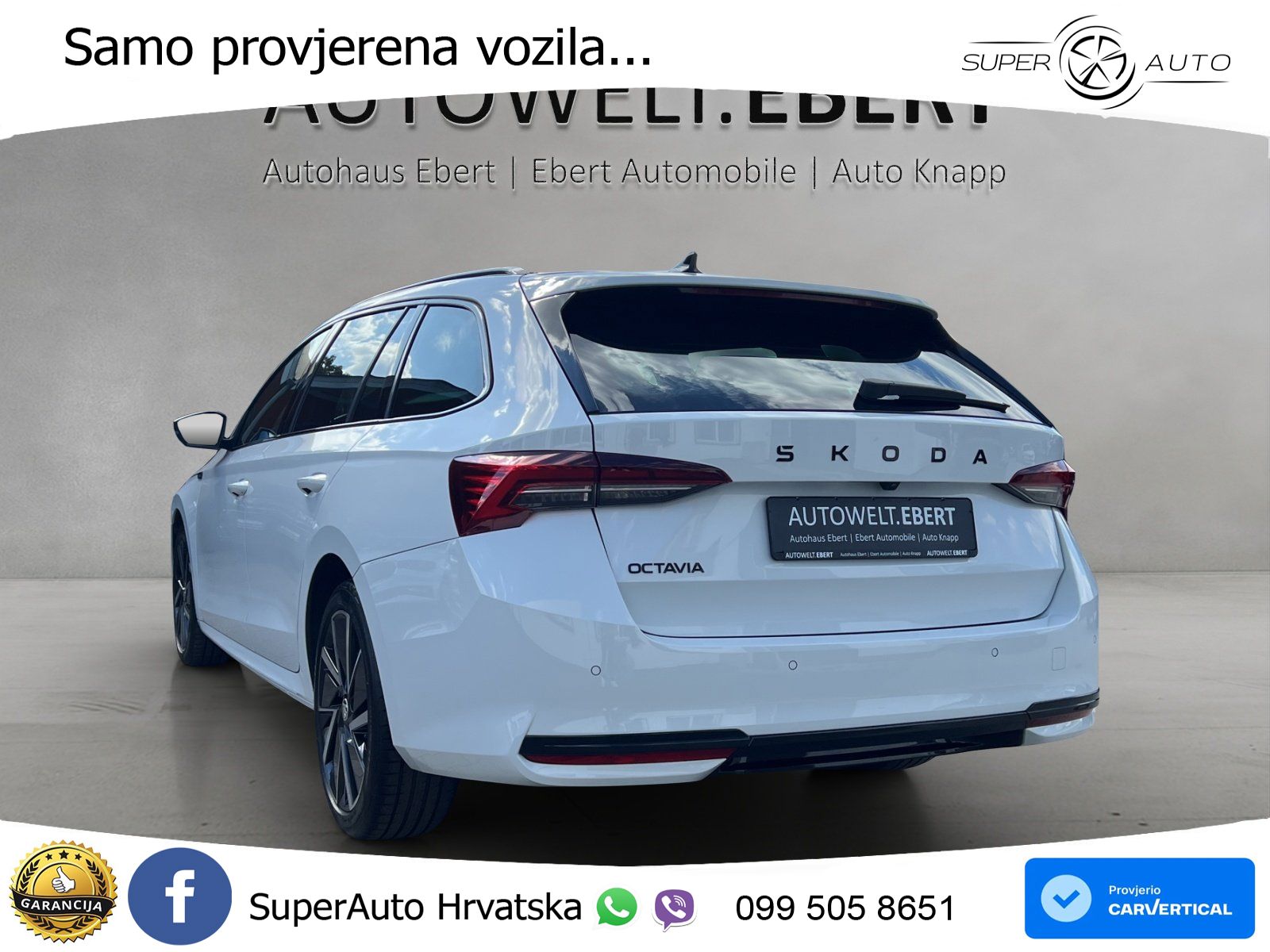 Škoda Octavia Combi 2.0 TDI (150 KS) DSG SportLine LED+GR SJED+ACC