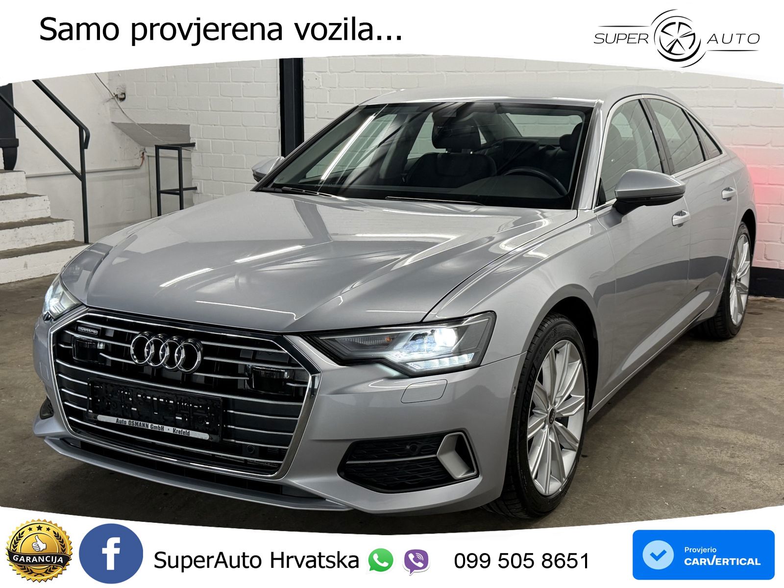 Audi A6 45 TDI V6 (245 KS) quattro ultra S tronic LED+GR SJED+ACC