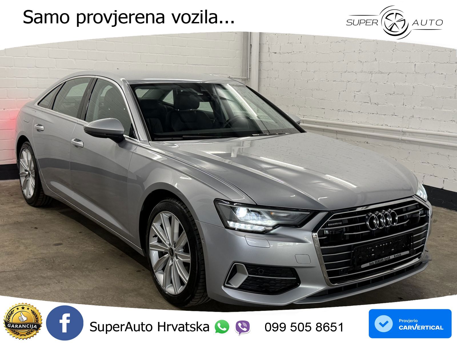 Audi A6 45 TDI V6 (245 KS) quattro ultra S tronic LED+GR SJED+ACC