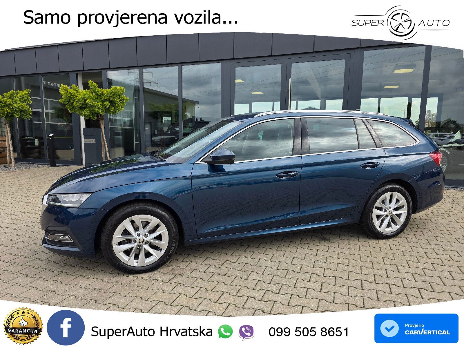 Škoda Octavia Combi 2.0 TSI (190 KS) 4x4 DSG LED+GR SJED+ACC