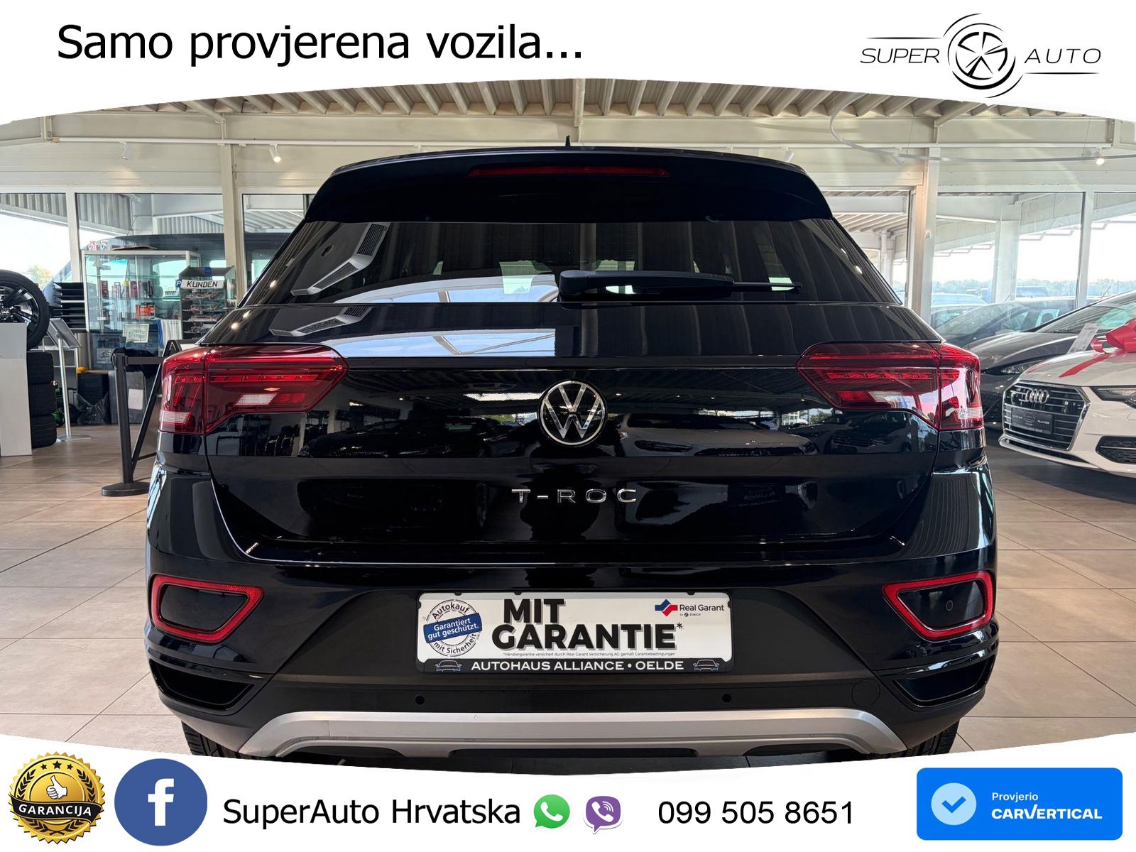 Volkswagen T-Roc 1.5 TSI (150 KS) LED+GR SJED+ACC
