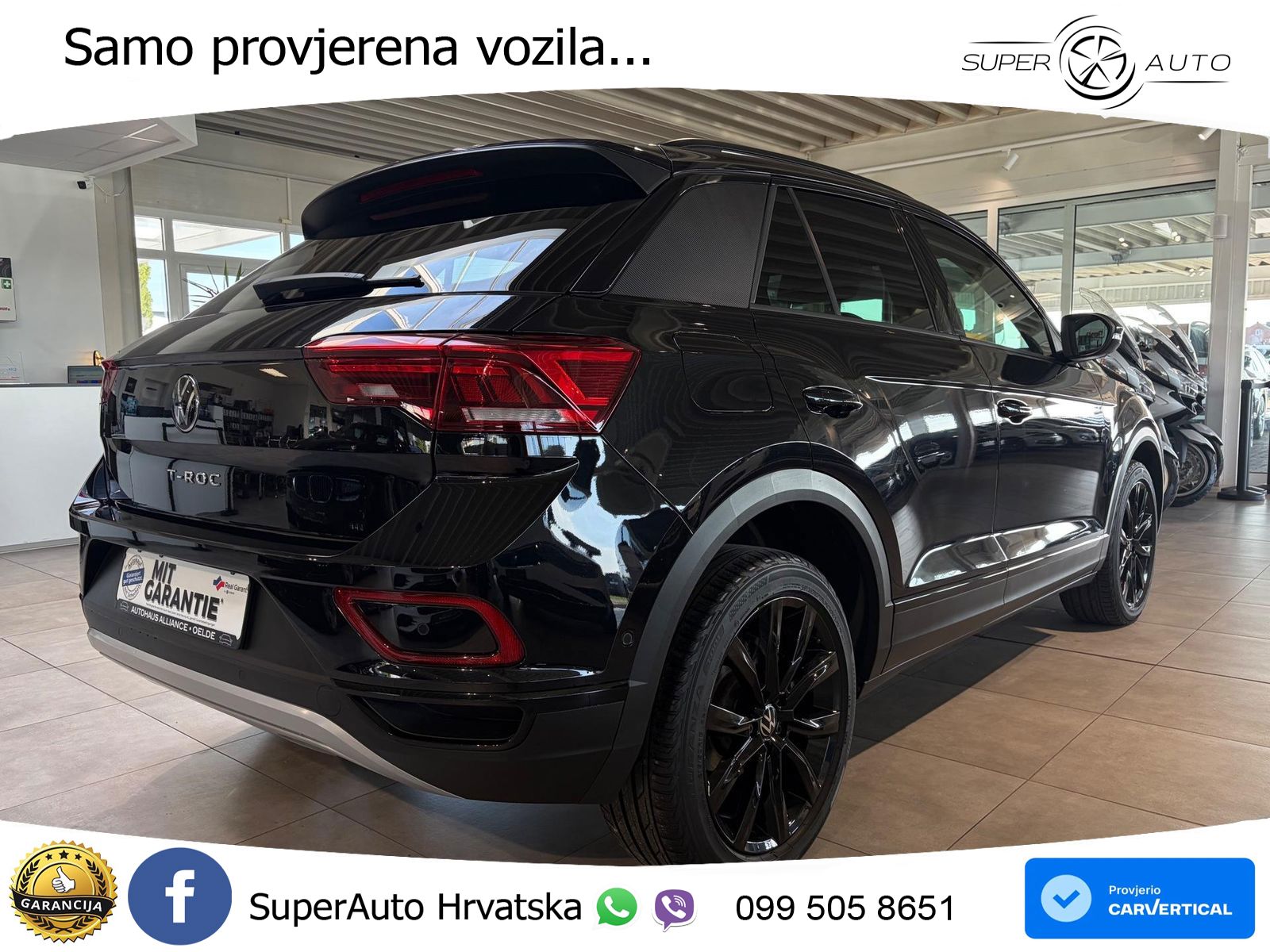 Volkswagen T-Roc 1.5 TSI (150 KS) LED+GR SJED+ACC