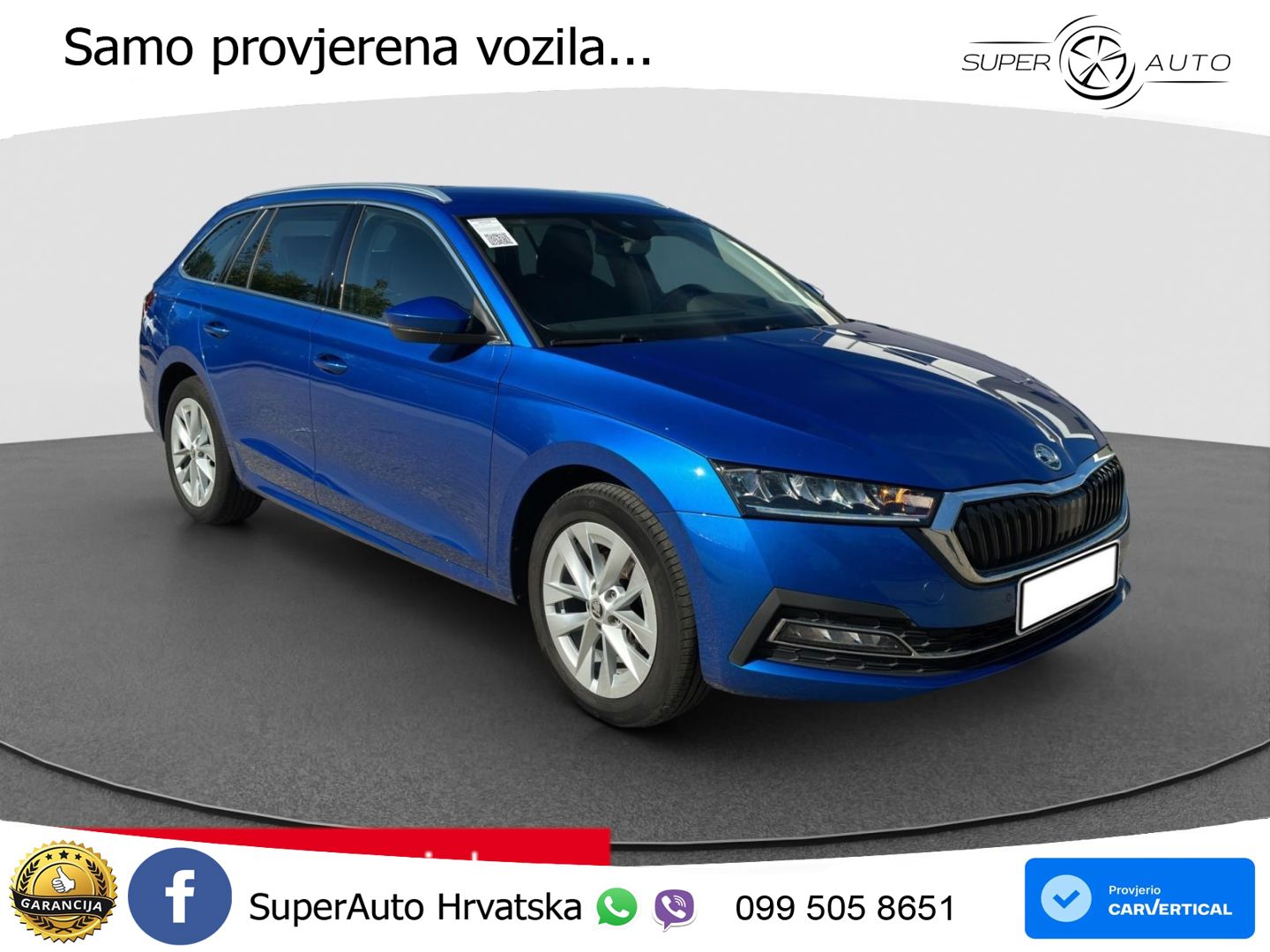 Škoda Octavia Combi 2.0 TDI (150 KS) DSG Selection LED+GR SJED+ACC