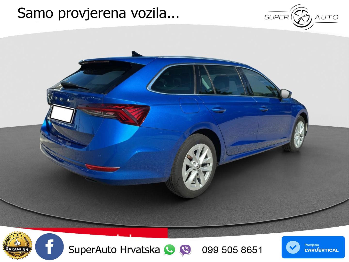 Škoda Octavia Combi 2.0 TDI (150 KS) DSG Selection LED+GR SJED+ACC