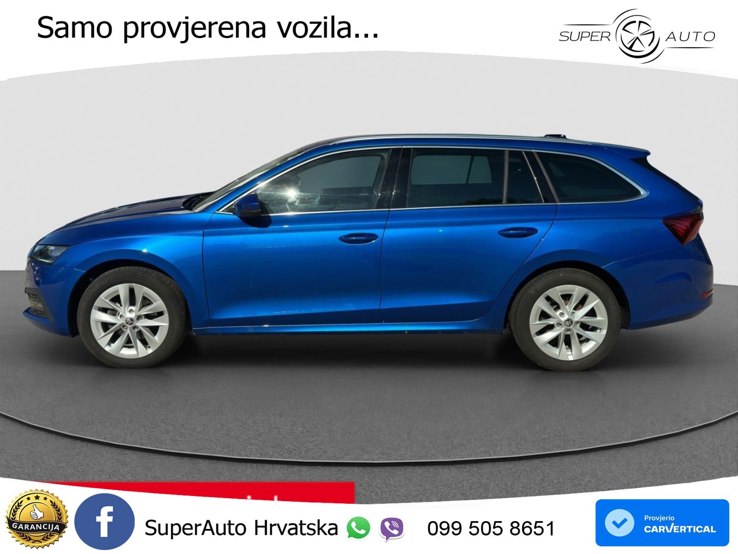 Škoda Octavia Combi 2.0 TDI (150 KS) DSG Selection LED+GR SJED+ACC