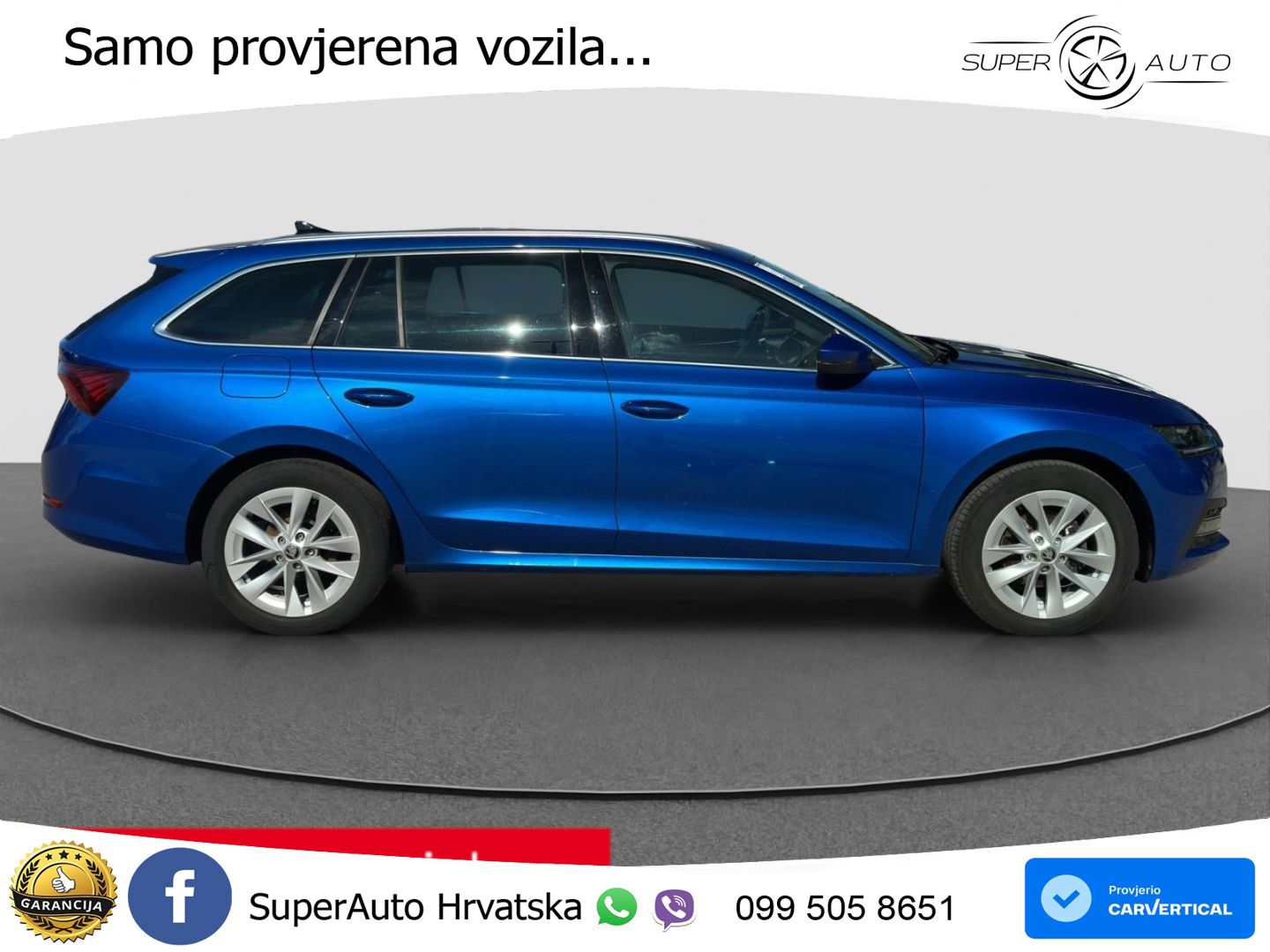 Škoda Octavia Combi 2.0 TDI (150 KS) DSG Selection LED+GR SJED+ACC