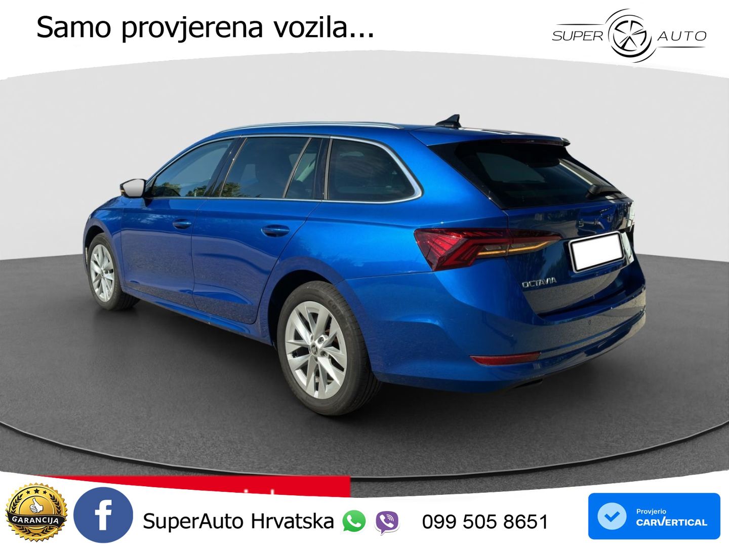 Škoda Octavia Combi 2.0 TDI (150 KS) DSG Selection LED+GR SJED+ACC